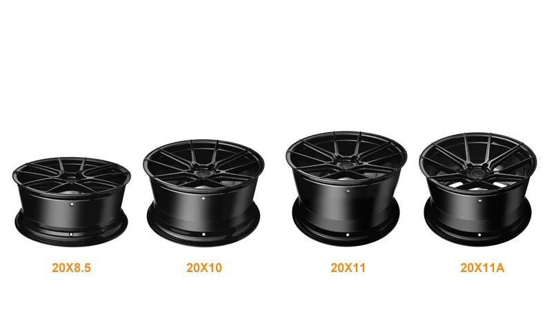 MARS MP - K2 Matt Bronze 20 Inch Concave Stag Alloy Wheels Rims - Mars Performance