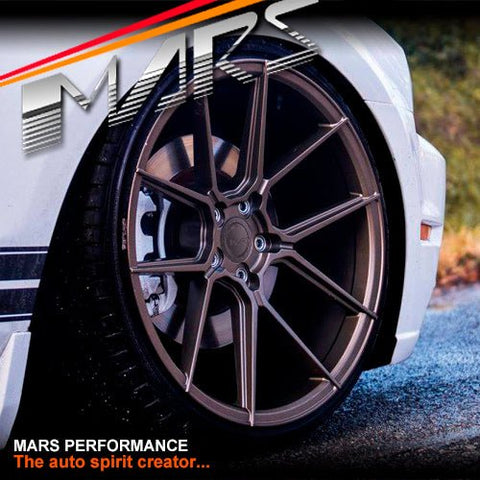 MARS MP - K2 Matt Bronze 20 Inch Concave Stag Alloy Wheels Rims - Mars Performance