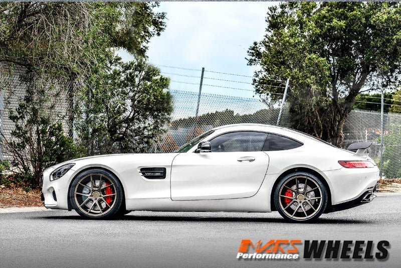 MARS MP - K2 Matt Bronze 4x 20 Inch Concave Stag Alloy Wheels Rims 5x112 - Mars Performance