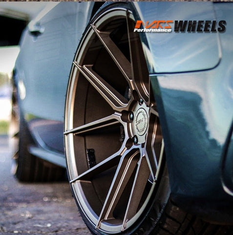 MARS MP - K2 Matt Bronze 4x 20 Inch Concave Stag Alloy Wheels Rims 5x112 - Mars Performance