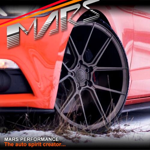MARS MP - K2 Matt Bronze 4x 20 Inch Concave Stag Alloy Wheels Rims 5x114.3 - Mars Performance