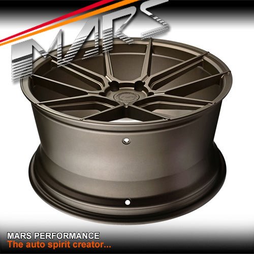 MARS MP - K2 Matt Bronze 4x 20 Inch Concave Stag Alloy Wheels Rims 5x114.3 - Mars Performance