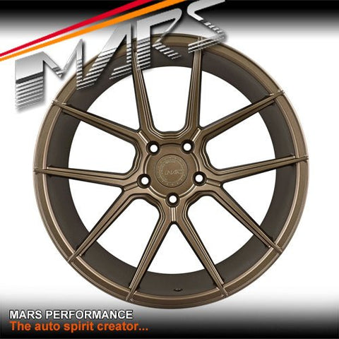 MARS MP - K2 Matt Bronze 4x 20 Inch Concave Stag Alloy Wheels Rims 5x114.3 - Mars Performance