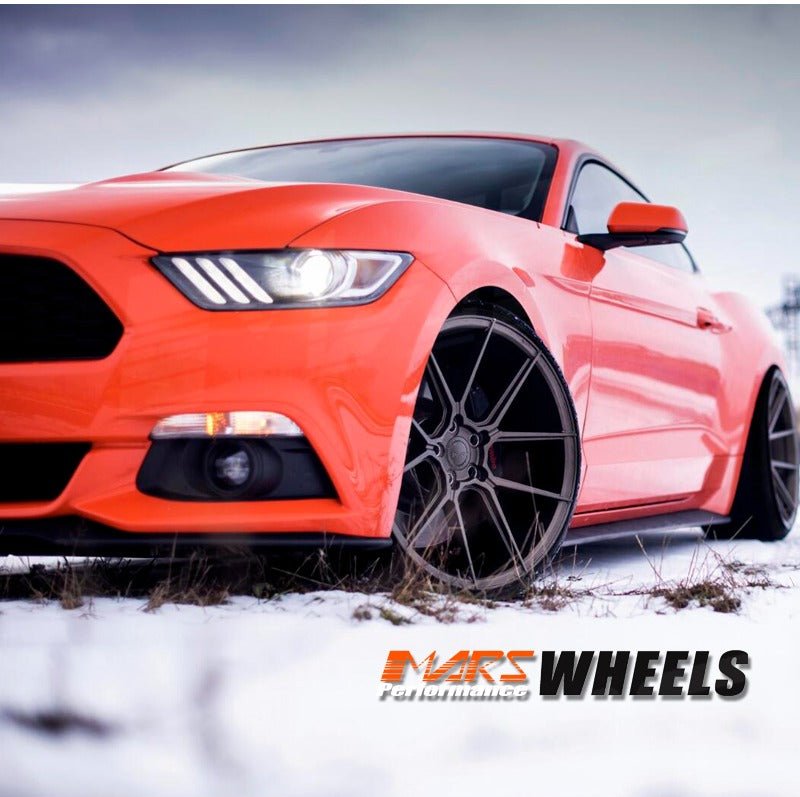 MARS MP - K2 Matt Bronze 4x 20 Inch Concave Stag Alloy Wheels Rims 5x114.3 - Mars Performance