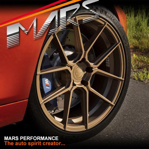 MARS MP - K2 Matt Bronze 4x 20 Inch Concave Stag Alloy Wheels Rims 5x120 - Mars Performance