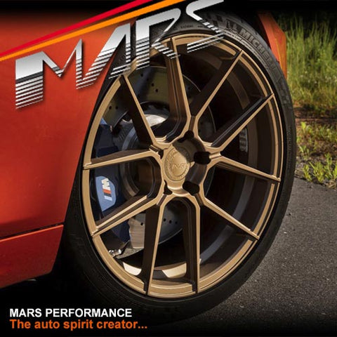 MARS MP - K2 Matt Bronze 4x 20 Inch Concave Stag Alloy Wheels Rims 5x120 - Mars Performance