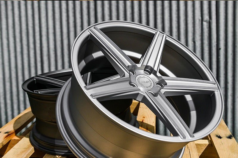 MARS MP - KD 20 inch Matt Silver 5x120 Stag Concave Alloy Wheels Rims for BMW & Holden - Mars Performance