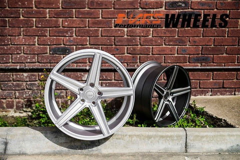 MARS MP - KD 20 inch Matt Silver 5x120 Stag Concave Alloy Wheels Rims for BMW & Holden - Mars Performance