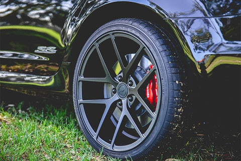 MARS MP - KW 20 Inch 5x120 Matte Sandy Black Stag Alloy Wheels Rims 5x120 - Mars Performance