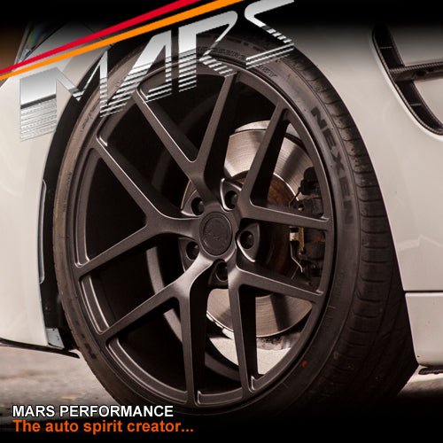 MARS MP - KW 20 Inch 5x120 Matte Sandy Black Stag Alloy Wheels Rims 5x120 - Mars Performance