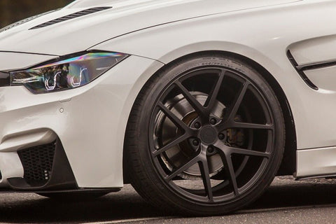 MARS MP - KW Sand Matt Black 20 Inch Concave Stag Alloy Wheels Rims - Mars Performance