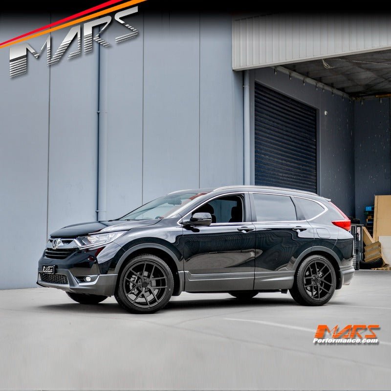 MARS MP - KW Sand Matt Black 4x 20 Inch Concave Stag Alloy Wheels Rims - Mars Performance