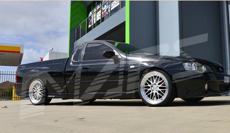 MARS MP - LM Hyper Silver 4x 19 Inch Step Dish Stag Alloy Wheels Rims 5x114.3 - Mars Performance
