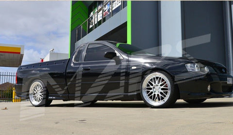 MARS MP - LM Hyper Silver 4x 19 Inch Step Dish Stag Alloy Wheels Rims 5x114.3 - Mars Performance