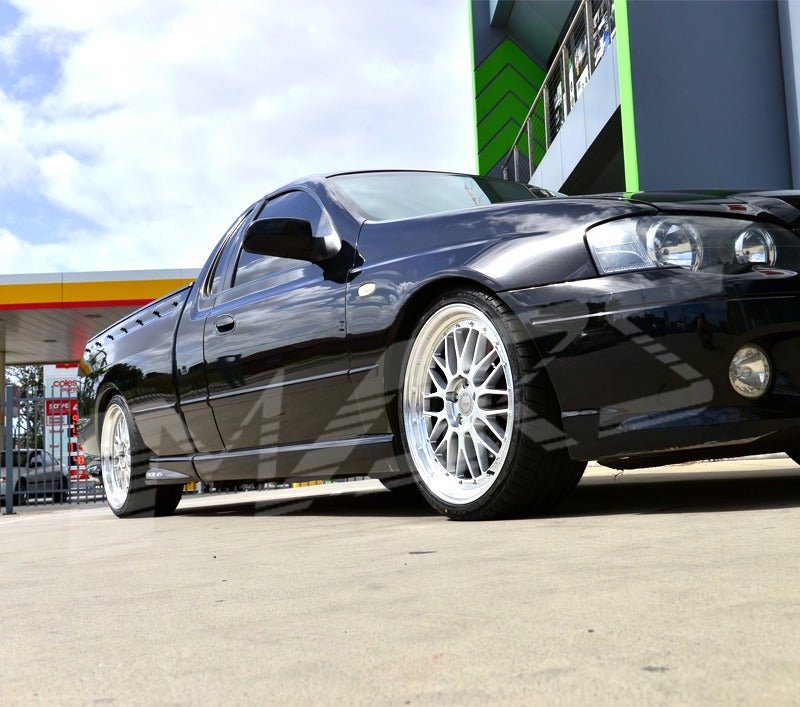 MARS MP - LM Hyper Silver 4x 19 Inch Step Dish Stag Alloy Wheels Rims 5x114.3 - Mars Performance