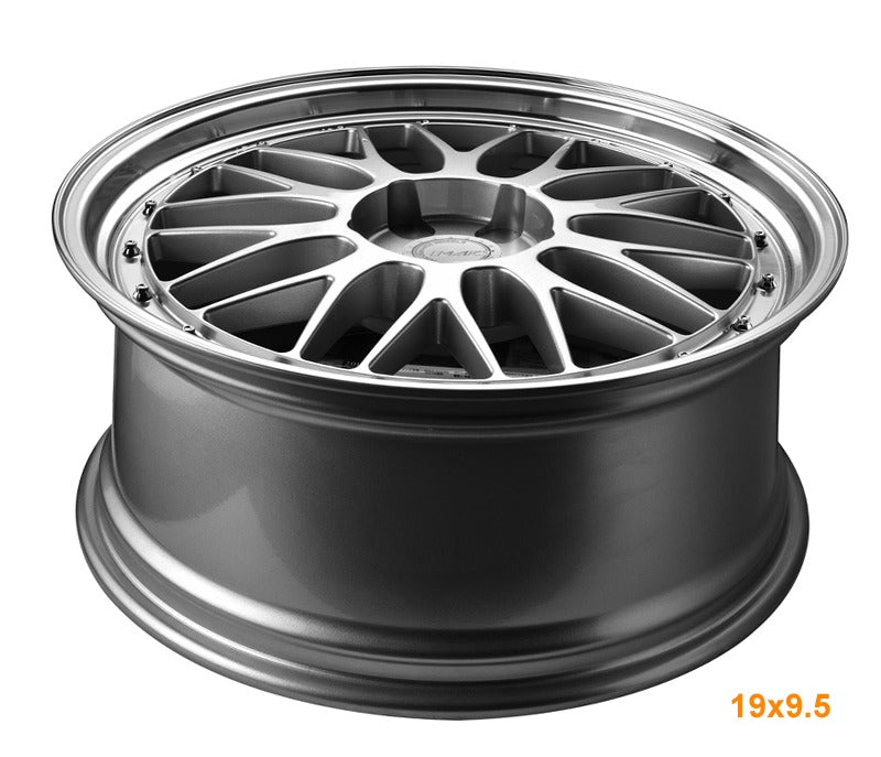 MARS MP - LM Hyper Silver 4x 19 Inch Step Dish Stag Alloy Wheels Rims 5x114.3 - Mars Performance