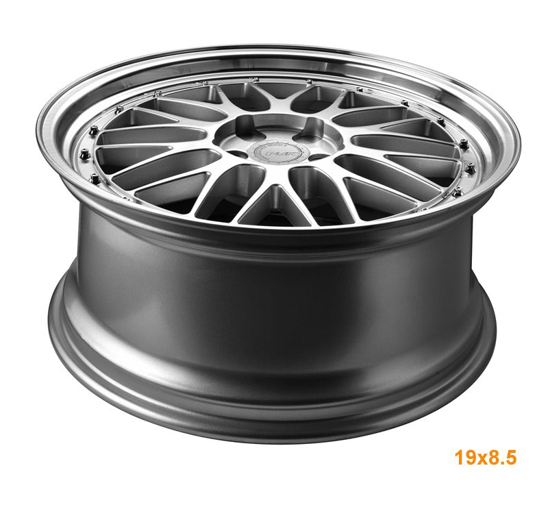 MARS MP - LM Hyper Silver 4x 19 Inch Step Dish Stag Alloy Wheels Rims 5x120 - Mars Performance