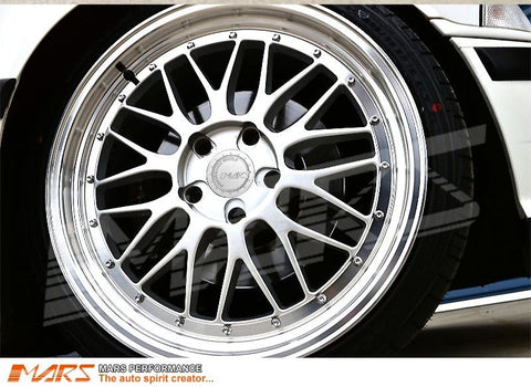 MARS MP - LM Hyper Silver 4x 19 Inch Step Dish Stag Alloy Wheels Rims 5x120 - Mars Performance