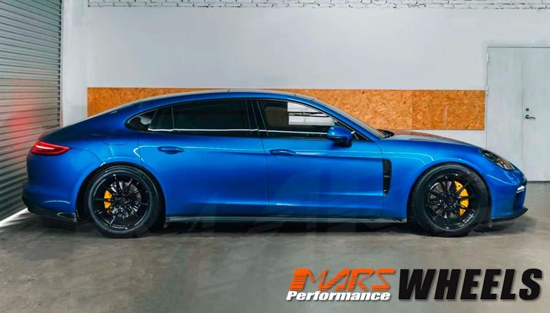 MARS MP - M2 Gloss Black 19 inch Multi Spork Concave Alloy Wheels Rims - Mars Performance