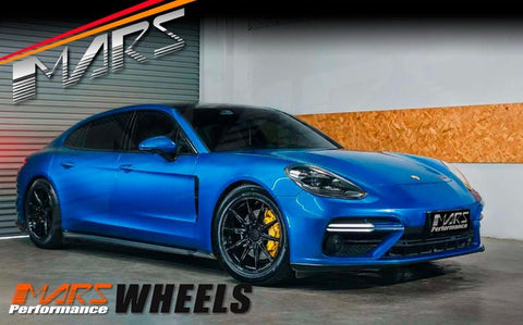 MARS MP - M2 Gloss Black 19 inch Multi Spork Concave Alloy Wheels Rims - Mars Performance