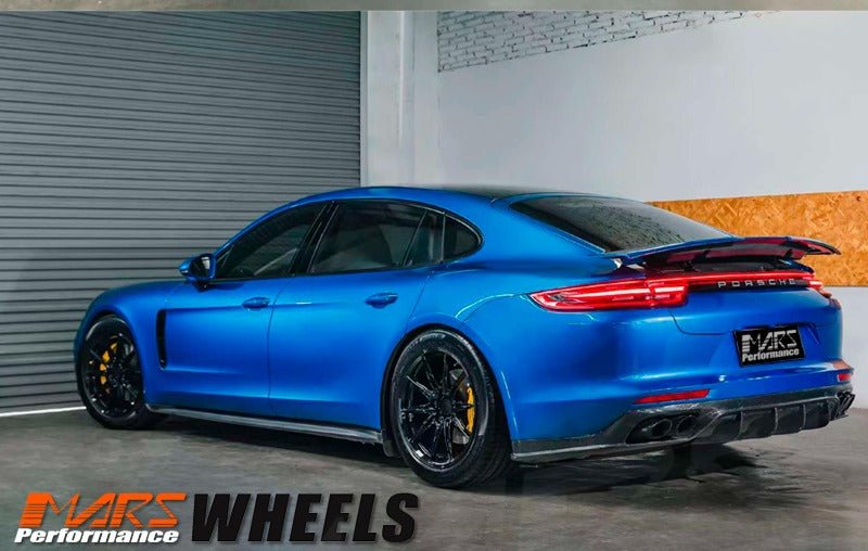 MARS MP - M2 Gloss Black 19 inch Multi Spork Concave Alloy Wheels Rims - Mars Performance