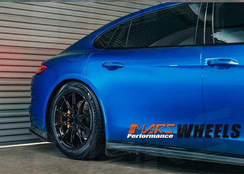 MARS MP - M2 Gloss Black 19 inch Multi Spork Concave Alloy Wheels Rims - Mars Performance