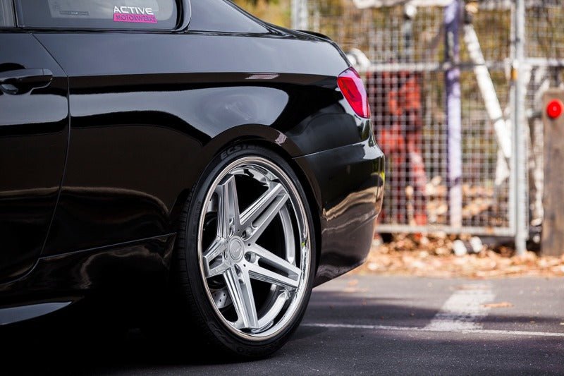 MARS MP - MC 19 inch Hyper Silver 5 Sporks Stag Concave with Dish Alloy Wheels Rims 5x112 - Mars Performance