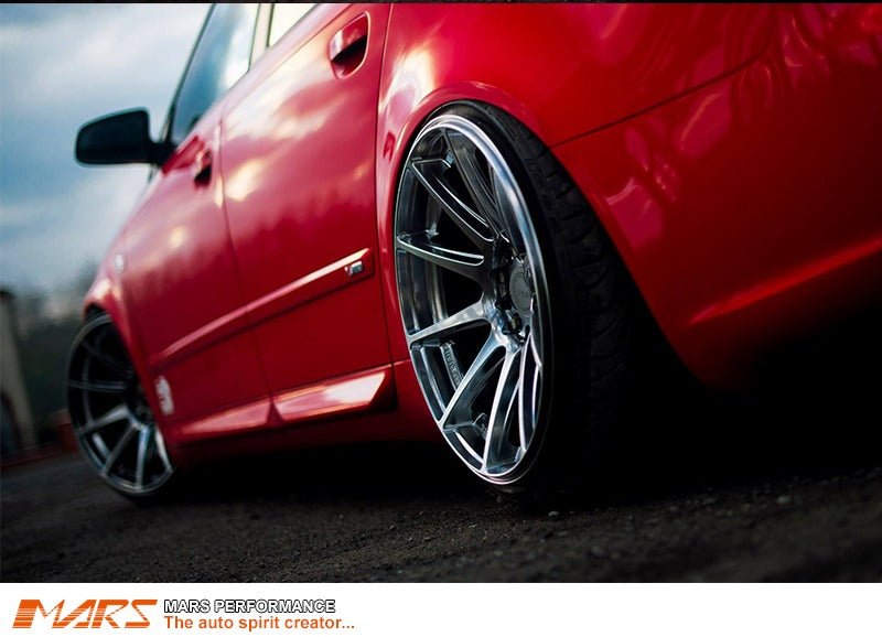 MARS MP - MS Hyper Black 4x 19 Inch Deep Concave Stag Alloy Wheels Rims - Mars Performance