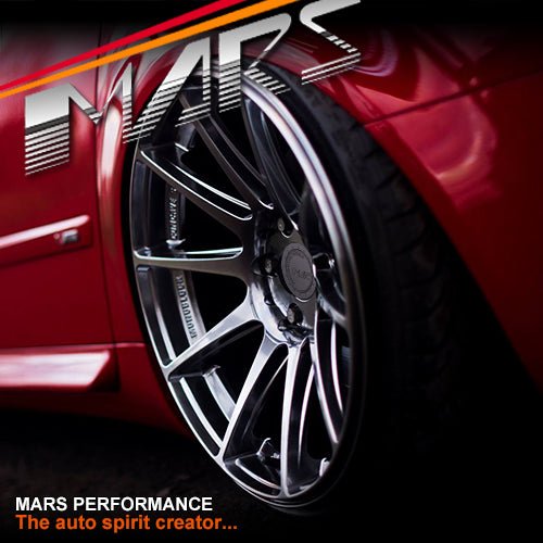 MARS MP - MS Hyper Black 4x 19 Inch Deep Concave Stag Alloy Wheels Rims - Mars Performance