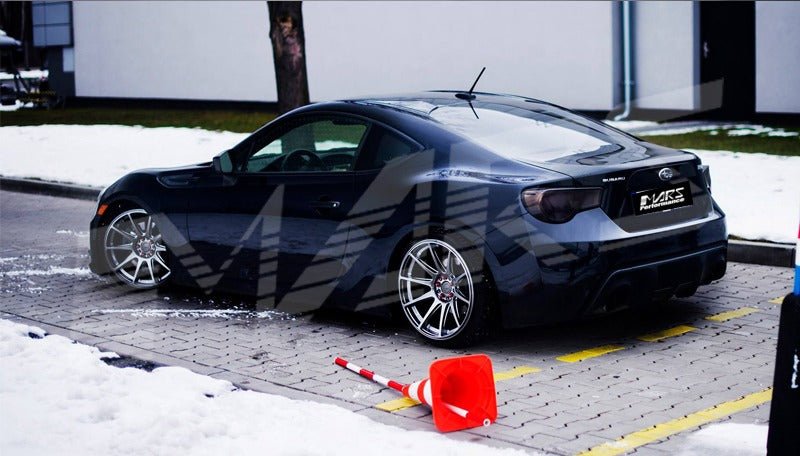 MARS MP - MS Hyper Black Concave 4x 18 Inch Stag Alloy Wheels Rims 5x100 5x114.3 - Mars Performance