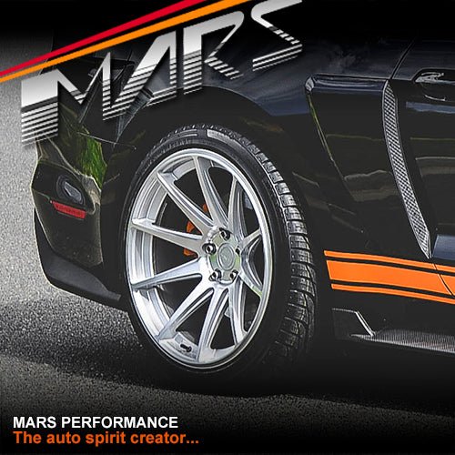 MARS MP-MS Hyper Silver 4x 20 Inch Deep Concave Stag Alloy Wheels Rims ...