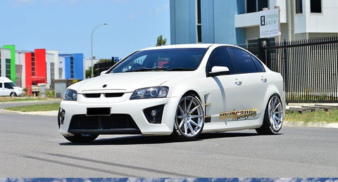 MARS MP - MS Hyper Silver 4x 20 Inch Deep Concave Stag Alloy Wheels Rims 5x120 - Mars Performance
