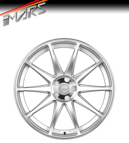 MARS MP - MS Hyper Silver 4x 20 Inch Deep Concave Stag Alloy Wheels Rims 5x120 - Mars Performance