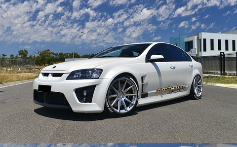MARS MP - MS Hyper Silver 4x 20 Inch Deep Concave Stag Alloy Wheels Rims 5x120 - Mars Performance