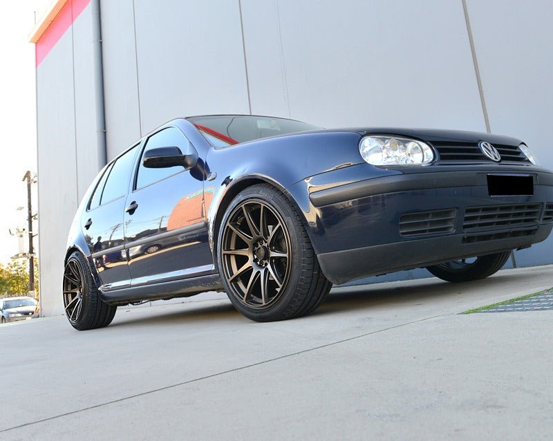 MARS MP - MS Matt Bronze Concave 4x 18 Inch Stag Alloy Wheels Rims 5x100 5x114.3 - Mars Performance