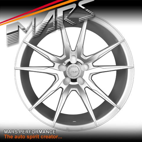 MARS MP - RH 19 inch Silver 19 Inch Deep Concave Stag Alloy Wheels Rims - Mars Performance