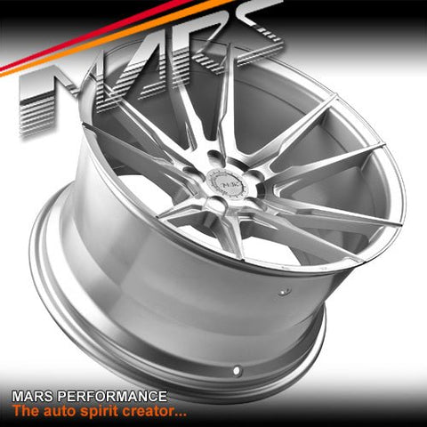 MARS MP - RH 19 inch Silver 19 Inch Deep Concave Stag Alloy Wheels Rims - Mars Performance