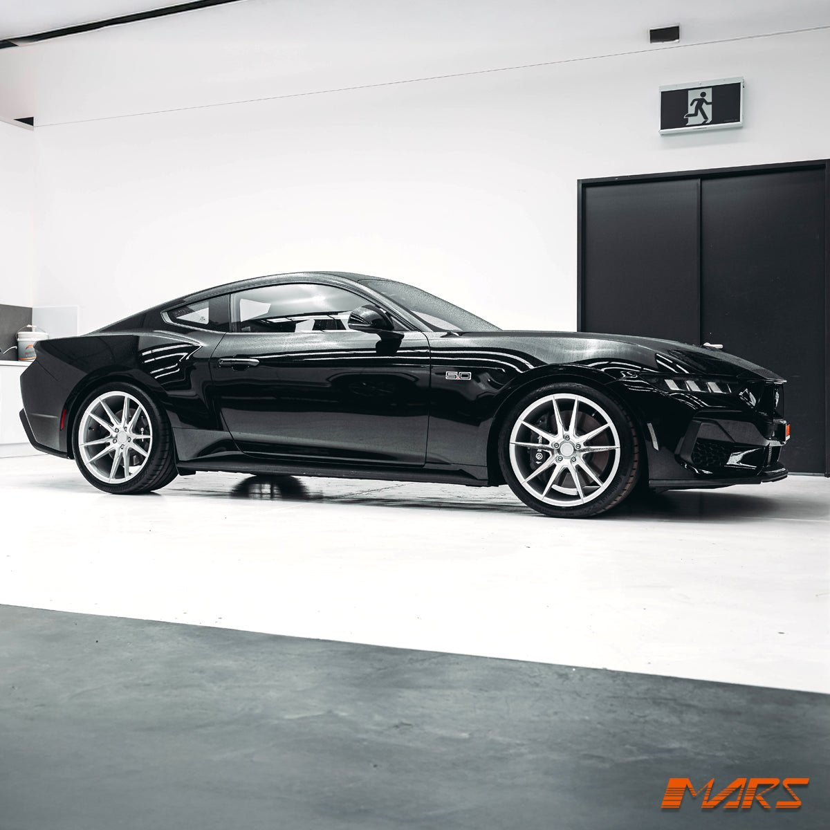 MARS MP - RH Hyper Silver 4x 20 Inch Deep Concave Stag Alloy Wheels Rims 5x114.3 - Mars Performance