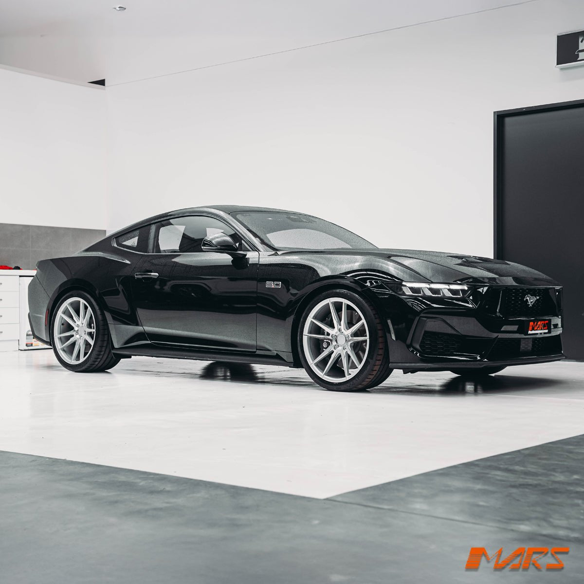 MARS MP - RH Hyper Silver 4x 20 Inch Deep Concave Stag Alloy Wheels Rims 5x114.3 - Mars Performance