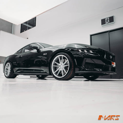 MARS MP - RH Hyper Silver 4x 20 Inch Deep Concave Stag Alloy Wheels Rims 5x114.3 - Mars Performance