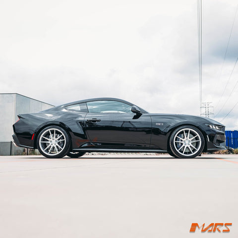 MARS MP - RH Hyper Silver 4x 20 Inch Deep Concave Stag Alloy Wheels Rims 5x114.3 - Mars Performance