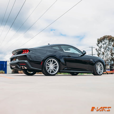 MARS MP - RH Hyper Silver 4x 20 Inch Deep Concave Stag Alloy Wheels Rims 5x114.3 - Mars Performance