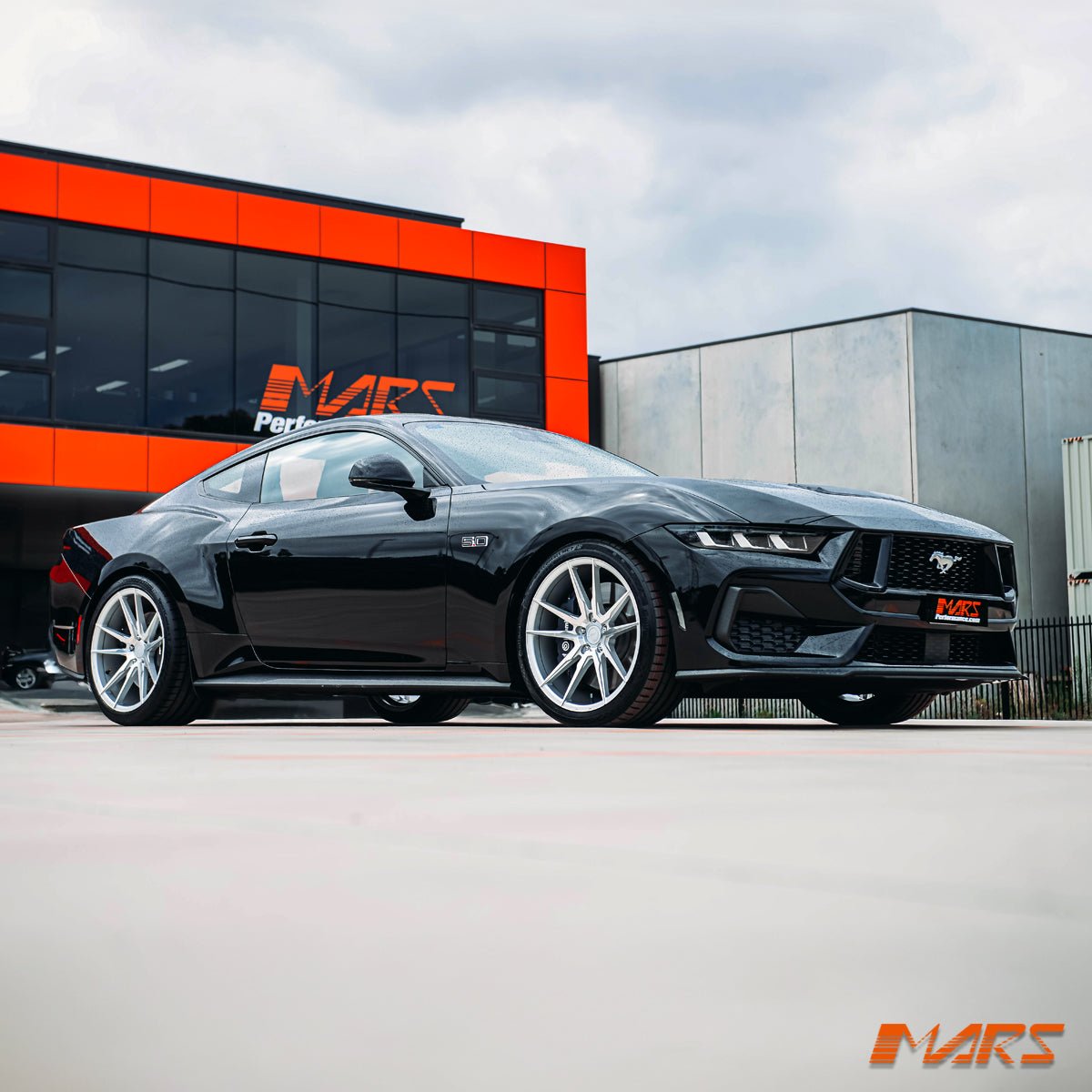 MARS MP - RH Hyper Silver 4x 20 Inch Deep Concave Stag Alloy Wheels Rims 5x114.3 - Mars Performance