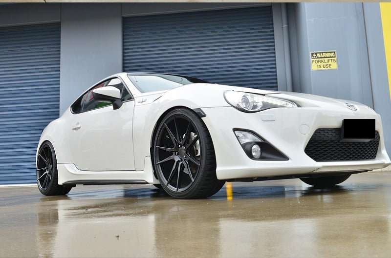 MARS MP - RH Matt Black 4x 19 Inch Deep Concave Stag Alloy Wheels Rims 5x120 - Mars Performance