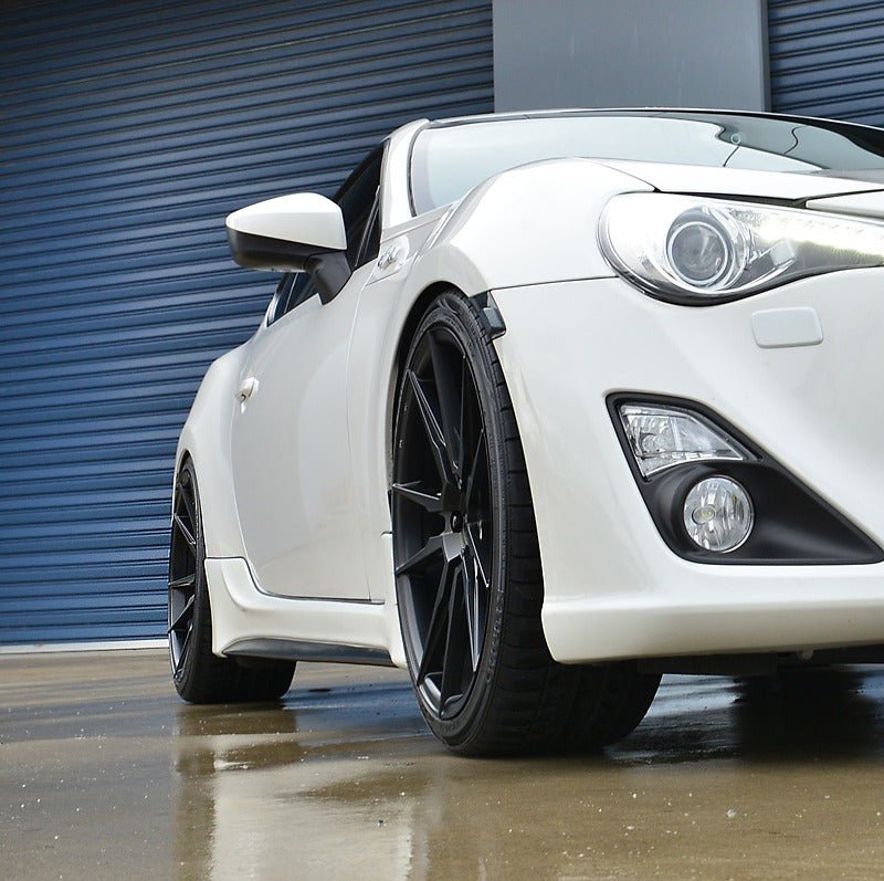 MARS MP - RH Matt Black 4x 19 Inch Deep Concave Stag Alloy Wheels Rims 5x120 - Mars Performance