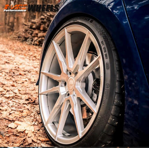 MARS MP - RH Silver 4x 19 Inch Deep Concave Stag Alloy Wheels Rims 5x120 - Mars Performance