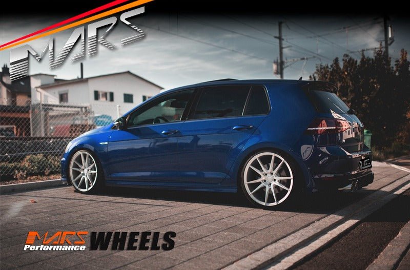 MARS MP - RH Silver 4x 19 Inch Deep Concave Stag Alloy Wheels Rims 5x120 - Mars Performance