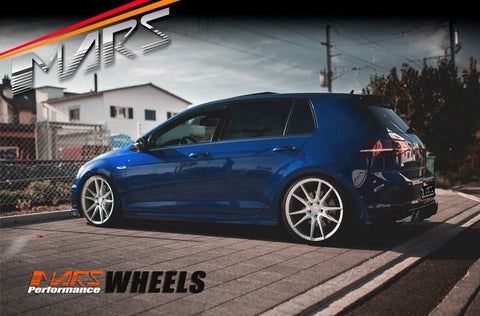 MARS MP - RH Silver 4x 19 Inch Deep Concave Stag Alloy Wheels Rims 5x120 - Mars Performance