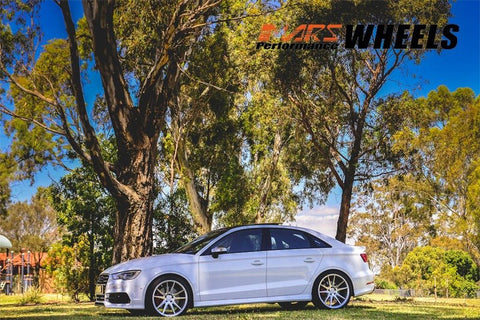 MARS MP - RH Silver 4x 19 Inch Deep Concave Stag Alloy Wheels Rims 5x120 - Mars Performance