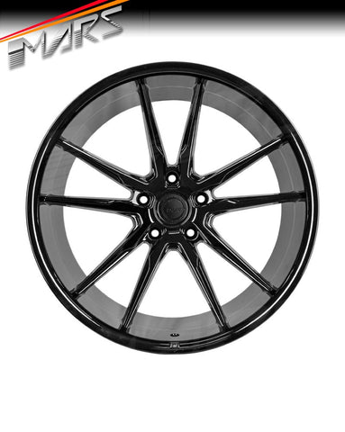 MARS MP - RHL Gloss Black 4x 21 inch Super Concave with Dish Alloy Wheels Rims 5x130 - Mars Performance